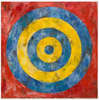 Jasper Johns Target painting